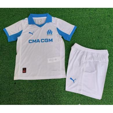 Camiseta Olympique Marsella Primera Equipación 25/26 Niño