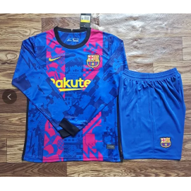 Camiseta Barcelona Tercera Equipación 2021-2022 ML