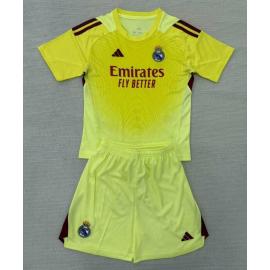 Camiseta Real Madrid Portero Amarillo 25/26 - (Hombre/Niño)