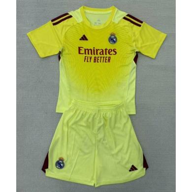 Camiseta Real Madrid Portero Amarillo 25/26 - (Hombre/Niño)