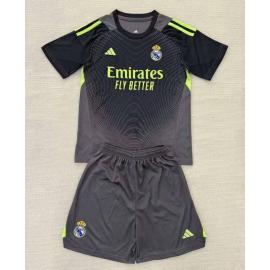 Camiseta Real Madrid Portero Negro 2025/2026 - (Hombre/Niño)
