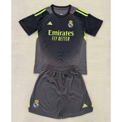 Camiseta Real Madrid Portero Negro 2025/2026 - (Hombre/Niño)