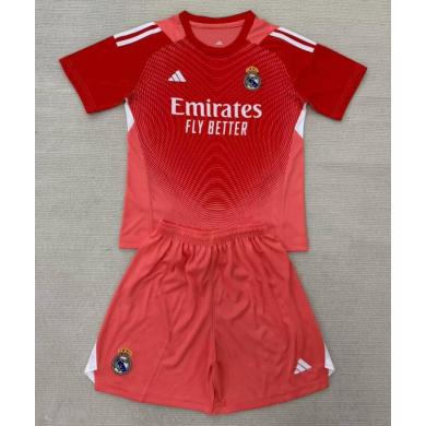 Camiseta Real Madrid Portero Rojo 25/26 - (Hombre/Niño)