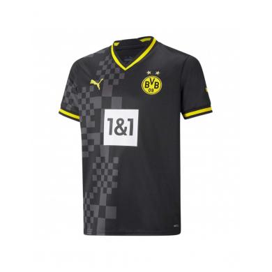 Camiseta Borussia Dortmund Segunda Equipación 2022/2023 Niño