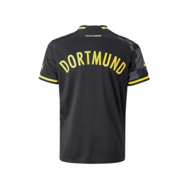 Camiseta Borussia Dortmund Segunda Equipación 2022/2023 Niño