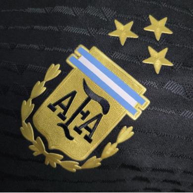 Camiseta Argentina NEGRO 2022 Authentic