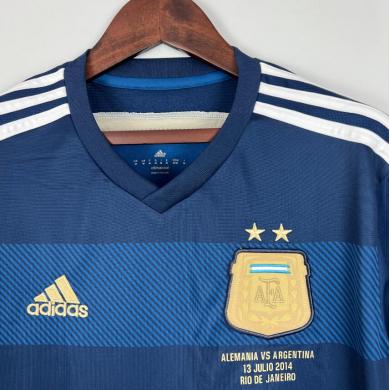 Camiseta Retro Argentina Segunda Equipación 2014