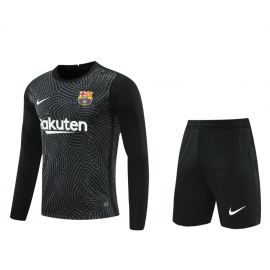 Camiseta Portero Barcelona 2021 Negro ML