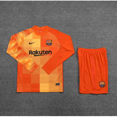 Camiseta Portero Fc Barcelona 2021-2022 Manga Larga
