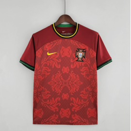 CAMISETA 2022 PORTUGAL ROJA