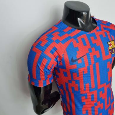 Camiseta 22/23 Barcelona Player Version Pre-Match