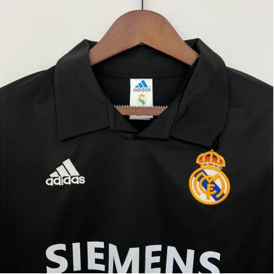 Camiseta Retro Real Madrid Segunda Equipación 02/03