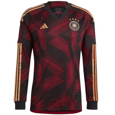 Camiseta Alemania Segunda Equipación Mundial Qatar 2022 ML