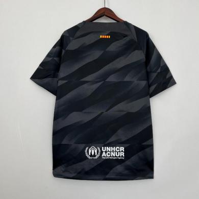 Camiseta Barcelona Fc Portero Negra 2023-2024