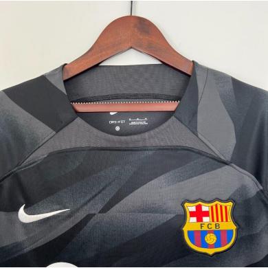 Camiseta Barcelona Fc Portero Negra 2023-2024