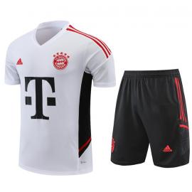 Camiseta Bayern Munich Pre-Match Blanco 22/23 + Pantalones