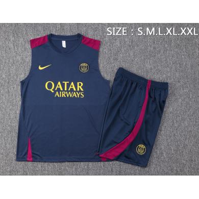 Camiseta De Fútbol Sin Mangas PARIS ST. GERMAIN 23/24 + Pantalone