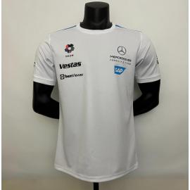 Camiseta Piloto Equipo Mercedes AMG 2023 - Blanco