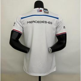 Camiseta Piloto Equipo Mercedes AMG 2023 - Blanco
