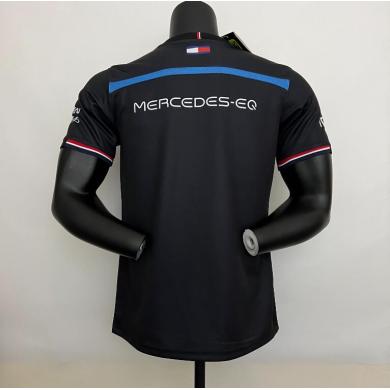 Camiseta Piloto Equipo Mercedes AMG 2023 - Negro