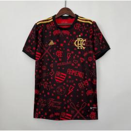 Camiseta Fc Flamengo Pre-Match 2023-2024