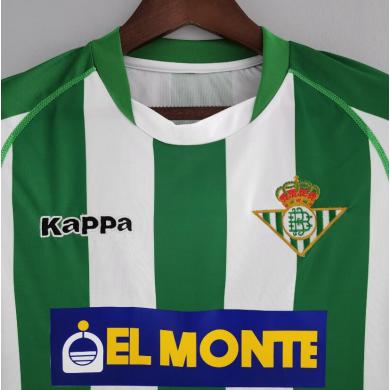 Camiseta Retro Real Betis Primera Equipacion 01/02