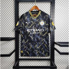 Camiseta Manchester City Edición especial 23/24 Oro Negro