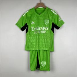 Camiseta Arsenal Cf Portero Verde Niño 23/24