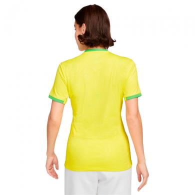 Camiseta Brasil Primera Equipación Mundial Femenino 2023 Mujer