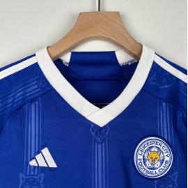 Camiseta Leicester City Primera Equipación Niño 2023/2024