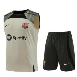 Camiseta Sin Mangas Barcelona FC Pre-Match 23/24 + Pantalones