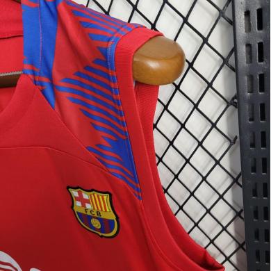 Camiseta Sin Mangas Barcelona Pre-Match Rojo 23/24