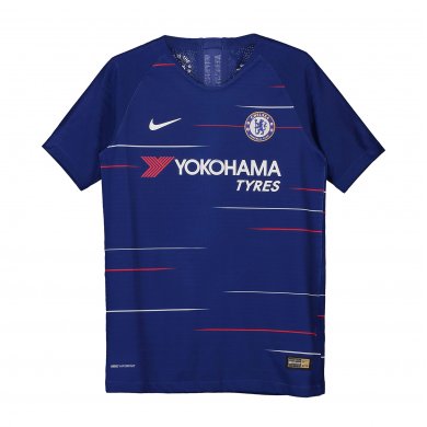 Camiseta Vapor Match de la equipación local del Chelsea 2018-19 para niños