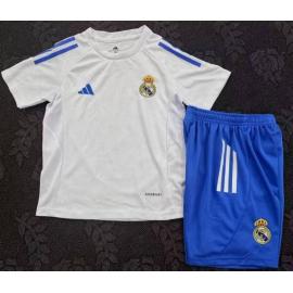 Camiseta Real Madrid Pre-Match 25/26 Niño + Pantalones