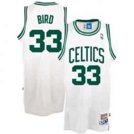 Camiseta Larry Bird Boston Celtics [Blanca]