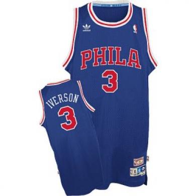 Camiseta Allen Iverson Philadelphia 76ers [Azul]