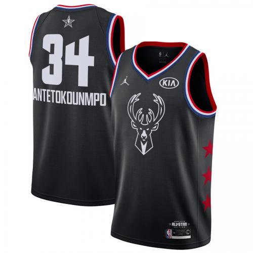 Camisetas Giannis 2019 All-Star Black