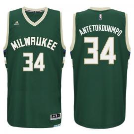 Camiseta Giannis Antetokounmpo Milwaukee Bucks [Verde]
