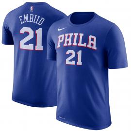 Camiseta Joel Embiid Philadelphia 76ers Sleeve Edition