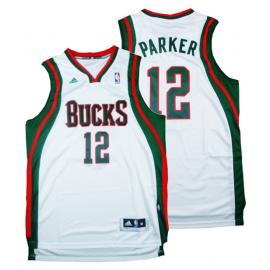 Camiseta Jabari Parker Milwaukee Bucks Blanca