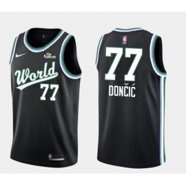 Camiseta Luka Doncic Dallas Mavericks 2018/19 World