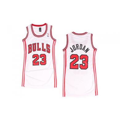 Camisetas Michael Jordan Chicago Bulls [Blanca] Mujer