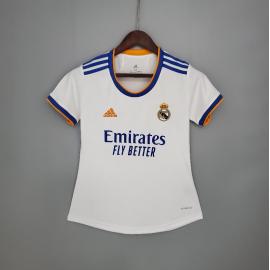 Camiseta Real Madrid Hombre Primera Equipación Blanca Mujer