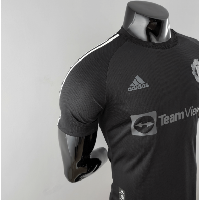 Camiseta 21/22 Manchester United Petr Pavel Co Branded Negra
