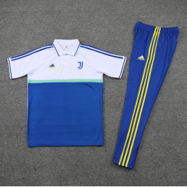 POLO Juventus KIT Azul y blanca